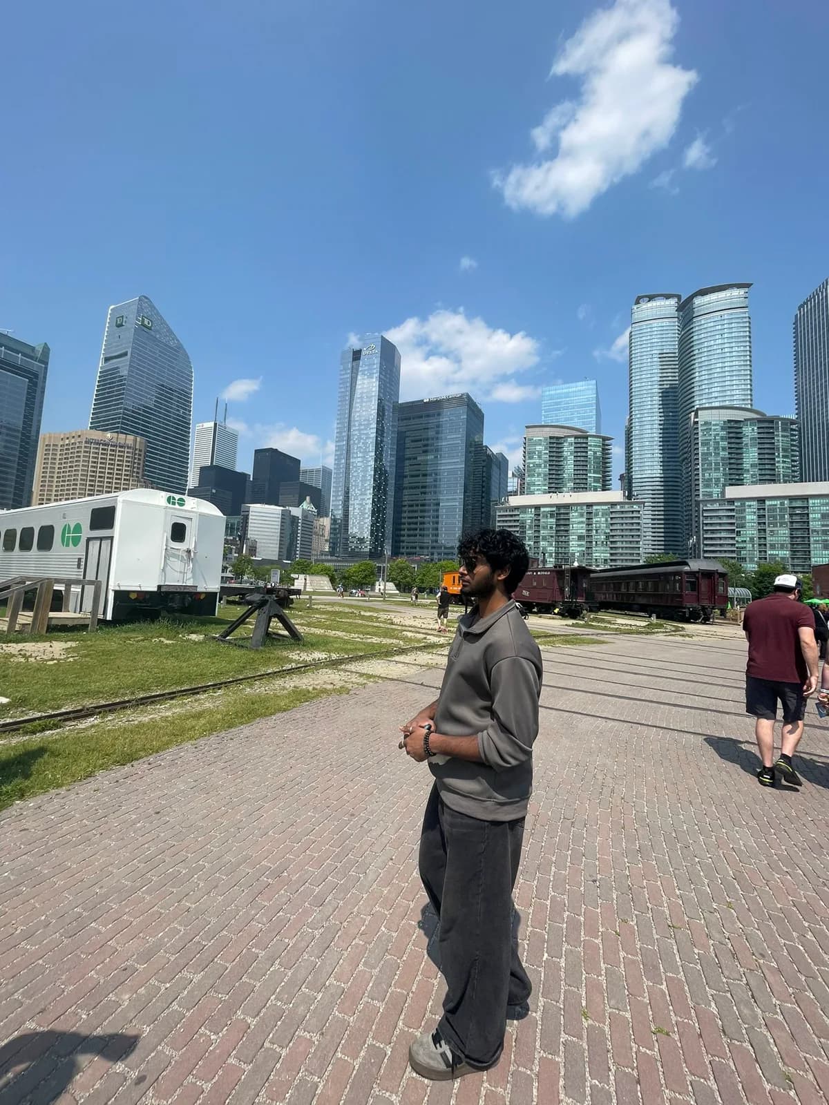 Harish visiting Toronto